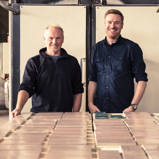 Founders Professor David Binns and Dr. Alasdair Bremner